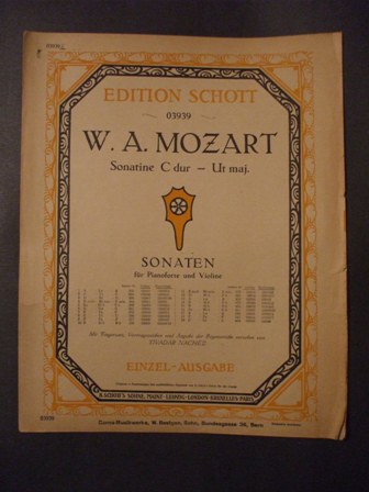 Musikalien:Noten:Mozart